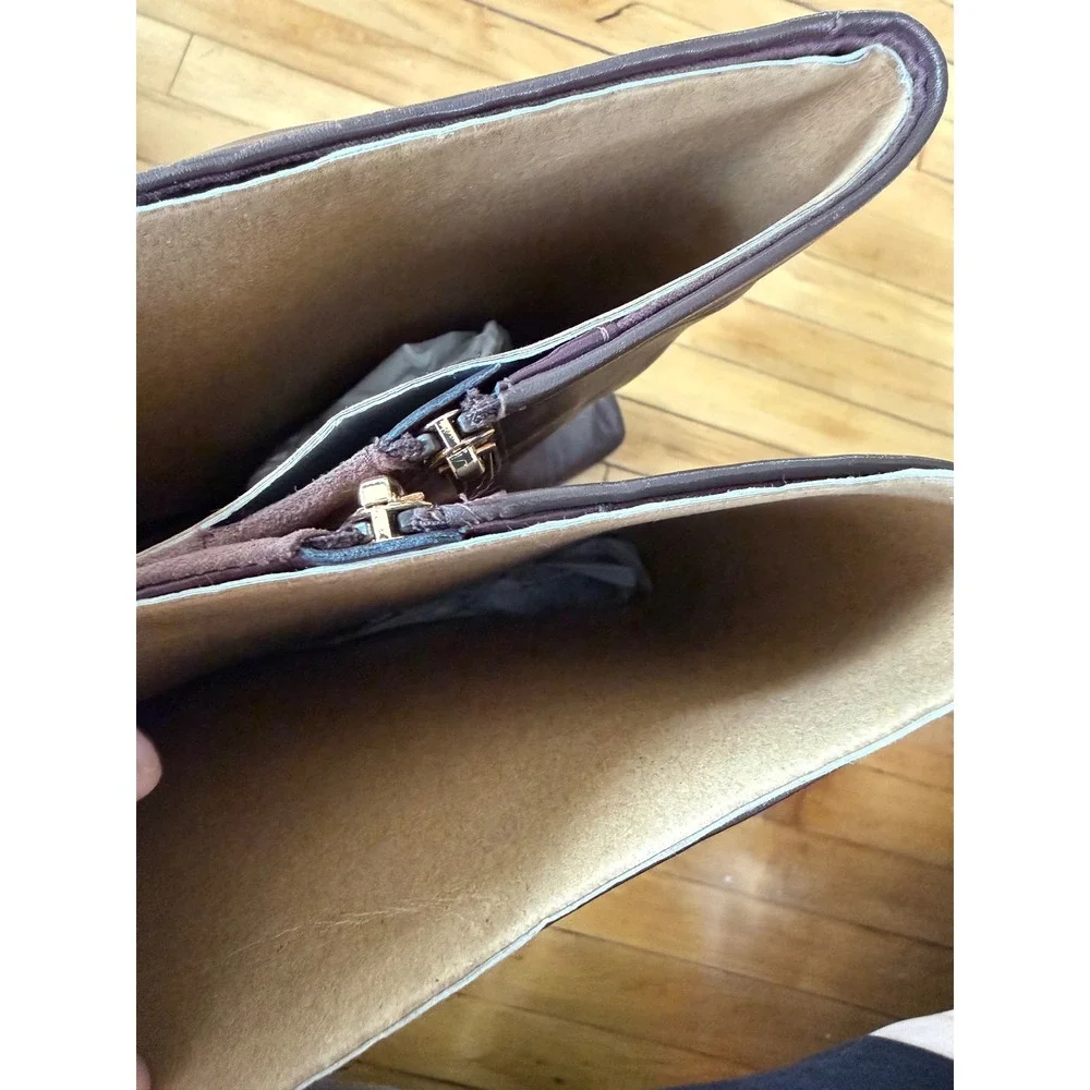 Franco Sarto Stevie Tall Knee high Boots brown leather